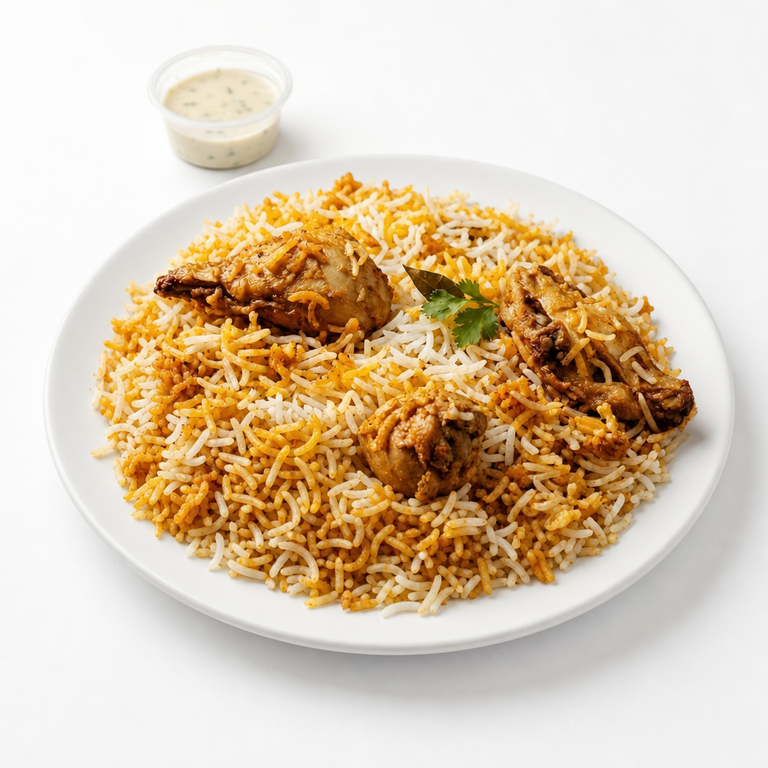 Delicious Chicken Biryani Awaits